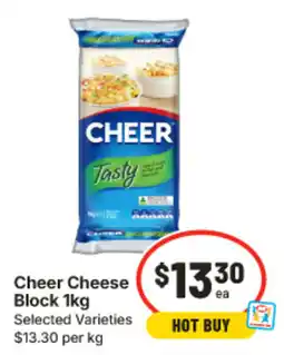IGA Cheer Cheese Block offer