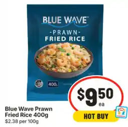 IGA Blue Wave Prawn Fried Rice offer