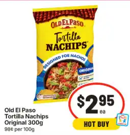 IGA Old El Paso Tortilla Nachips Original offer