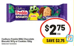 IGA Cadbury Freddo Milk Chocolate Biscuits offer