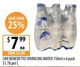 Supabarn San Benedetto Sparkling Water offer