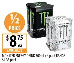Supabarn Monster Energy Drink offer