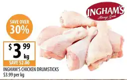 Supabarn Ingham's Chicken Drumsticks offer