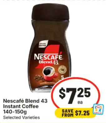 Nescafé Blend 43 Instant Coffee