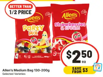 Allen's Medium Bag 130-200g Selected Varieties