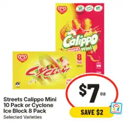 IGA Streets Calippo Mini Ice Block offer