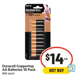 IGA Duracell Coppertop AA Batteries offer