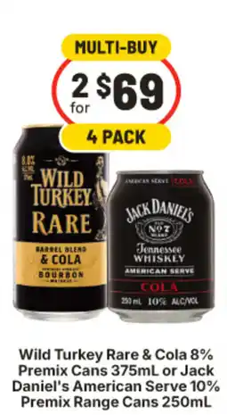 IGA Wild Turkey Rare & Cola offer