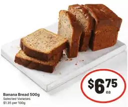 IGA Banana Bread offer