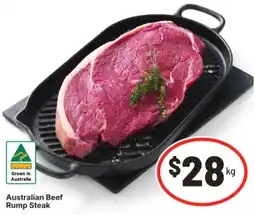 IGA Australian Beef Rump Steak offer