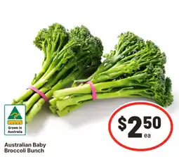 IGA Australian Baby Broccoli Bunch offer