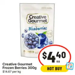 IGA Creative Gourmet Frozen Berries offer