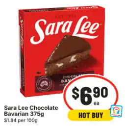 IGA Sara Lee Chocolate Bavarian offer