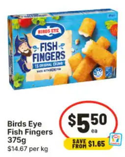 IGA Birds Eye Fish Fingers offer