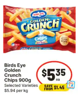 IGA Birds Eye Golden Crunch Chips offer