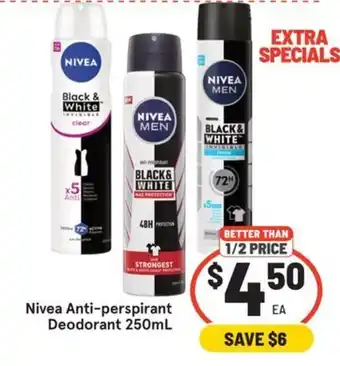 Nivea Anti-perspirant Deodorant