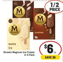 IGA Streets Magnum Ice Cream offer