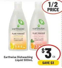 IGA Earthwise Dishwashing Liquid offer