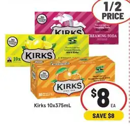 IGA Kirks 10x375mL offer