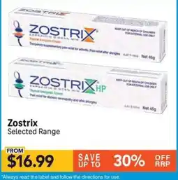 Chempro Zostrix Selected Range offer