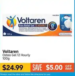 Chempro Voltaren Osteo Gel 12 Hourly offer