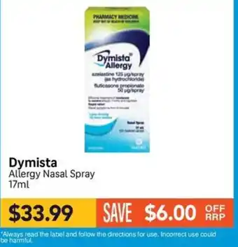 Dymista Allergy Nasal Spray