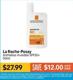 Chempro La Roche-Posay Anthelios Invisible SPF50+ offer