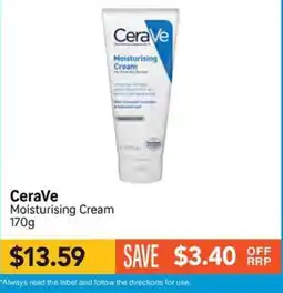 Chempro CeraVe Moisturising Cream offer