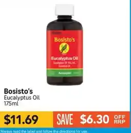Chempro Bosisto's Eucalyptus Oil offer