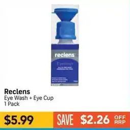 Chempro Reclens Eye Wash + Eye Cup offer