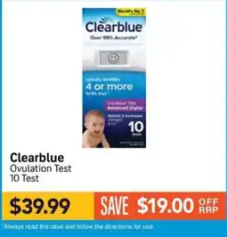 Chempro Clearblue Ovulation Test offer