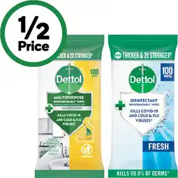 Woolworths Dettol Multipurpose Wipes offer