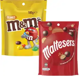 Coles M&M's, Maltesers or Pods 120g-180g offer