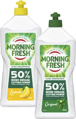 Coles Morning Fresh Dishwashing Liquid offer