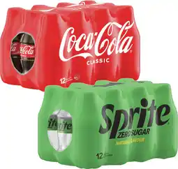 Coles Coca-Cola, Fanta or Sprite Soft Drink 12x300mL offer