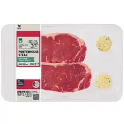 Woolworths Australian Beef Porterhouse Steak & Butter offer