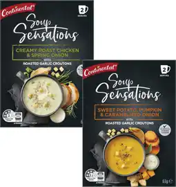 Coles Continental Sensations Soup 2 Serves-70g offer