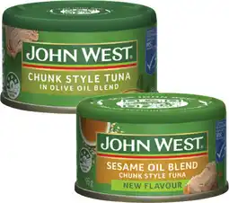 Coles John West Tuna offer