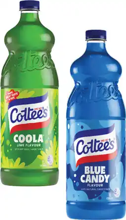 Coles Cottee's Cordial offer