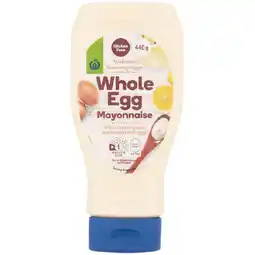 Woolworths Woolworths Whole Egg Mayonnaise offer