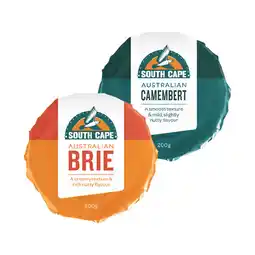 Woolworths South Cape Brie or Camembert 200g – From the Deli offer