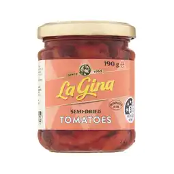 Woolworths La Gina Semi Dried Tomatoes offer