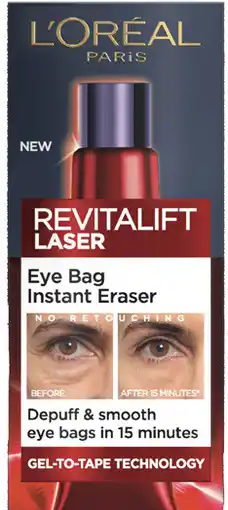 Coles L'Oréal Revitalift Eye Bag Instant Eraser offer