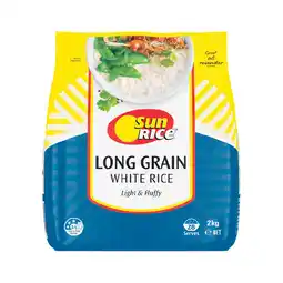 Woolworths SunRice Premium Long Grain White Rice offer