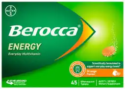 Coles Berocca Energy Orange Effervescents offer