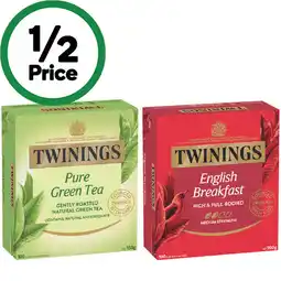 Woolworths Twinings Tea Bags-100 offer