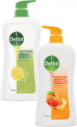 Coles Dettol Pro Fresh Shower Gel offer