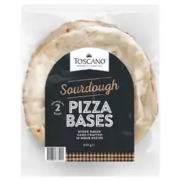 Woolworths Toscano Sourdough Pizza Bases offer