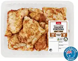 Coles Coles RSPCA Approved Chicken Portions with BBQ Rub offer
