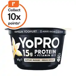 Woolworths YoPRO High Protein Yoghurt Pot offer